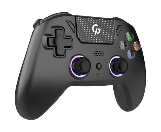 Геймпад GamePro 2.4G/BT 5.1/USB (Switch/PC/PS/iOS/Android) RGB Black (GPS20B), изображение 2