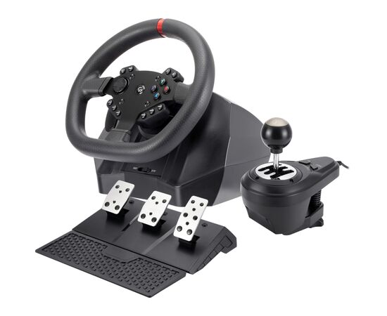 Руль GamePro RW575PM з педалями та коробкою передач XBOXONE/PS4/PS3/PC/SWITCH (RW575PM)
