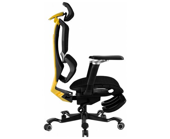 Кресло игровое GT Racer X-7001 Black/Yellow, изображение 3
