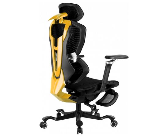 Кресло игровое GT Racer X-7001 Black/Yellow, изображение 4