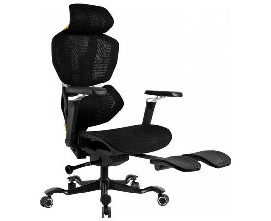 Кресло игровое GT Racer X-7001 Black/Yellow, изображение 6