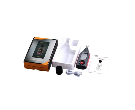 Вимірювач рівня шуму Benetech GT1355, зображення 5