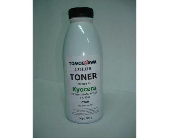 Тонер KYOCERA TK-5240 (50г) Cyan Tomoegawa (TG-KM5026C-50)