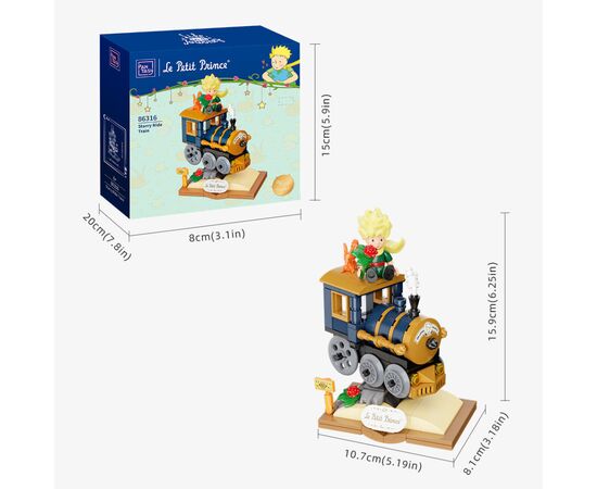 Конструктор Pantasy Le Petit Prince -Звездный поезд (86316), изображение 2