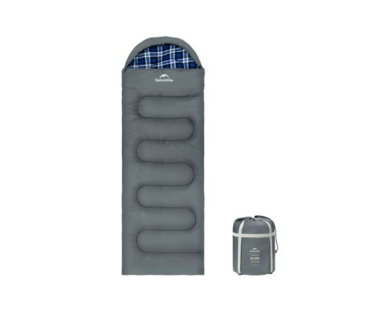 Спальный мешок Naturehike з капюшоном Clear Sky CNK2450WS042, сірий (6927595792049)