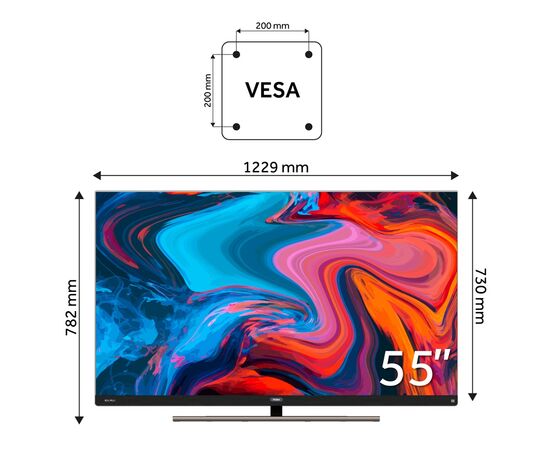 Телевізор Haier H55S900UX, зображення 3