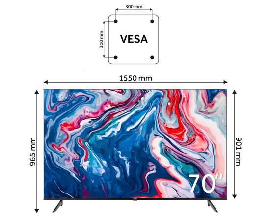 Телевізор Haier H70K801UG, зображення 7