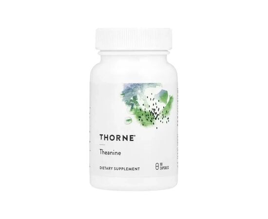 Витаминно-минеральный комплекс Thorne Research Теанин, Theanine, 90 капсул (THR-50801)