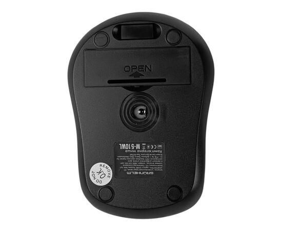 Мишка Grunhelm M-510WL Wireless Black/Red (126870), зображення 3