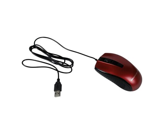 Мишка Grunhelm M-342WD USB Red (126867), зображення 3