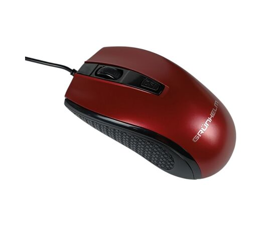 Мишка Grunhelm M-342WD USB Red (126867)