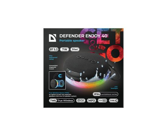 Акустическая система Defender Enjoy 40 Black (65141), изображение 6