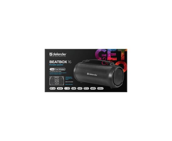 Акустическая система Defender Beatbox 16 Black (65216), изображение 4
