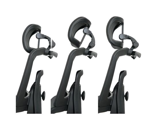 Офісне крісло Аклас Арктик GTR 3D BL (LVB Black OS Black) (00166117), зображення 12