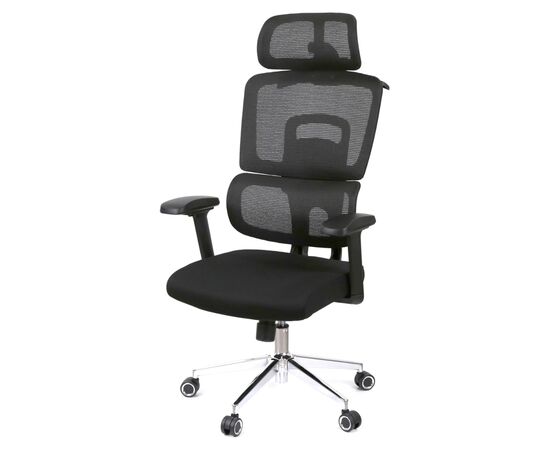 Офісне крісло Аклас Арктик GTR 3D BL (LVB Black OS Black) (00166117)