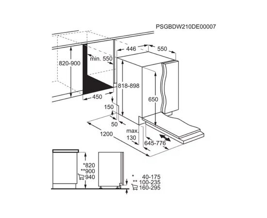 Посудомийна машина Electrolux EEA23200L, зображення 11