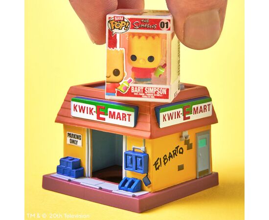 Фигурка Funko Pop набор Bitty Pop! Town - Барт Симпсон и Квики-Март (83684), изображение 5