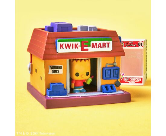Фигурка Funko Pop набор Bitty Pop! Town - Барт Симпсон и Квики-Март (83684), изображение 7