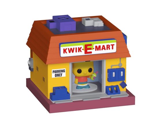 Фигурка Funko Pop набор Bitty Pop! Town - Барт Симпсон и Квики-Март (83684)