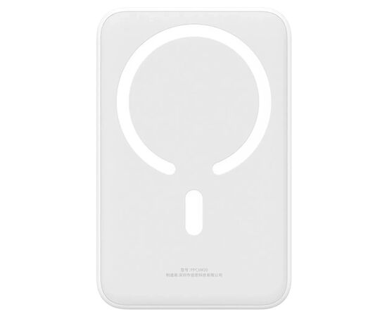Батарея універсальна Baseus Magnetic Mini Wireless 20000mAh 20W, White (PPCX150002), зображення 7