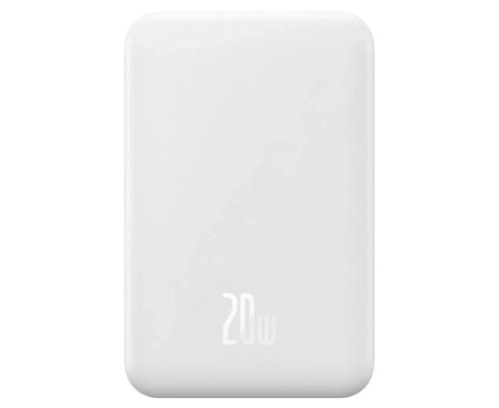 Батарея універсальна Baseus Magnetic Mini Wireless 20000mAh 20W, White (PPCX150002)