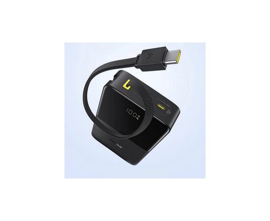 Батарея універсальна Baseus EnerFill FC51 Bipow2 Pro 20000mAh 22,5W build-in cable USB-C black (E0027701), зображення 2