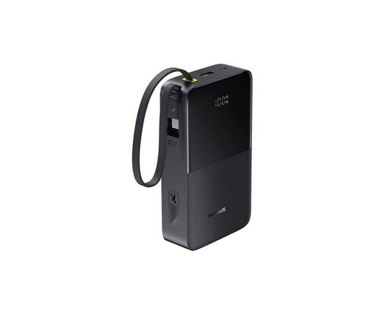 Батарея універсальна Baseus EnerFill FC51 Bipow2 Pro 20000mAh 22,5W build-in cable USB-C black (E0027701)