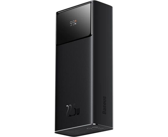 Батарея універсальна Baseus Star Lord Display 30000mAh 22.5W QC/3.0 PD/3.0 Black (PPXJ080101), зображення 4