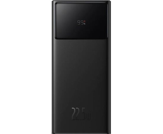 Батарея універсальна Baseus Star Lord Display 30000mAh 22.5W QC/3.0 PD/3.0 Black (PPXJ080101)