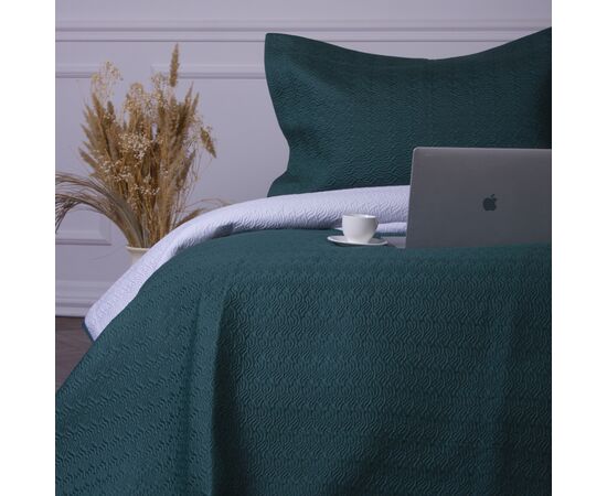 Покривало MirSon набір Imperial Green Line покривало 150х210 см + наволочки 50х70 см х 2 шт (2200007177950), зображення 5