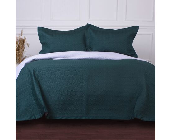 Покривало MirSon набір Imperial Green Line покривало 180х210 см + наволочки 50х70 см х 2 шт (2200007177967)