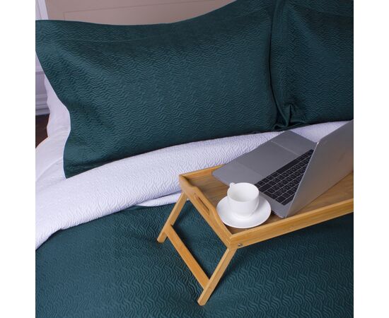 Покривало MirSon набір Imperial Green Line покривало 200х220 см + наволочки 50х70 см х 2 шт (2200007177974), зображення 7