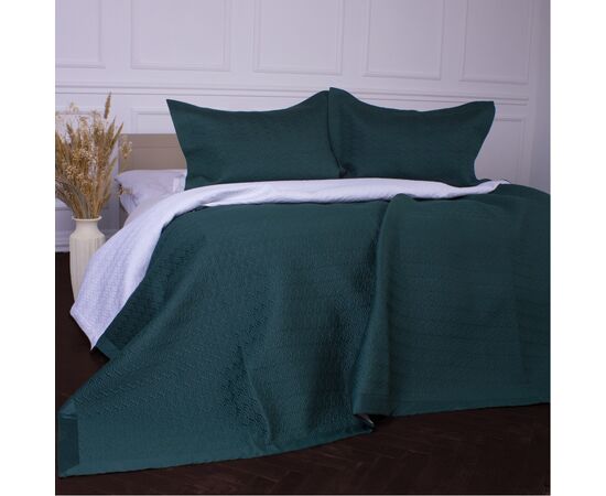 Покривало MirSon набір Imperial Green Line покривало 220х240 см + наволочки 50х70 см х 2 шт (2200007177981), зображення 3