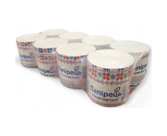 Туалетний папір Папірець 1 шар 8 рулонів (4820170780740), зображення 2