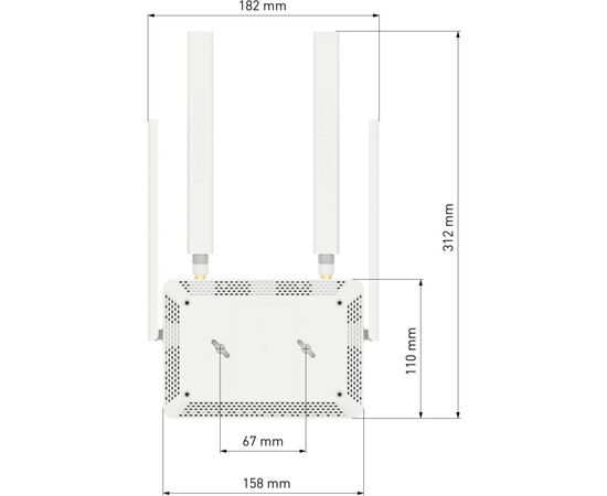 Маршрутизатор Keenetic Explorer 4G (KN-4910), зображення 10