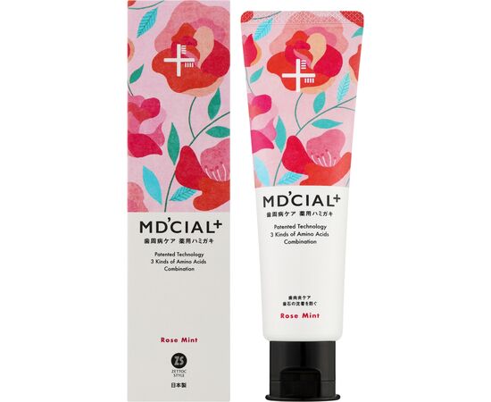 Зубна паста Zettoc Md'cial+ Rose Mint Toothpaste 100 г (4582118954469)