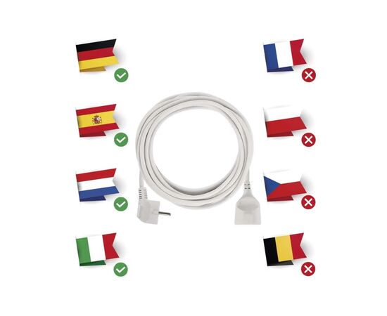 Мережевий подовжувач EMOS P0125, зображення 5