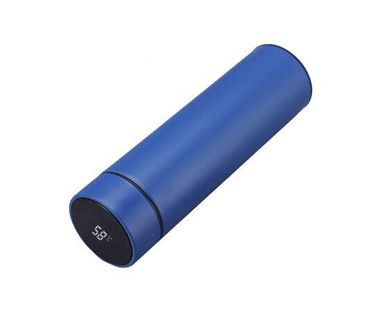 Термос Merlion з цифровим термометром 0,5 л, синій (SUS-304E-Be/500)