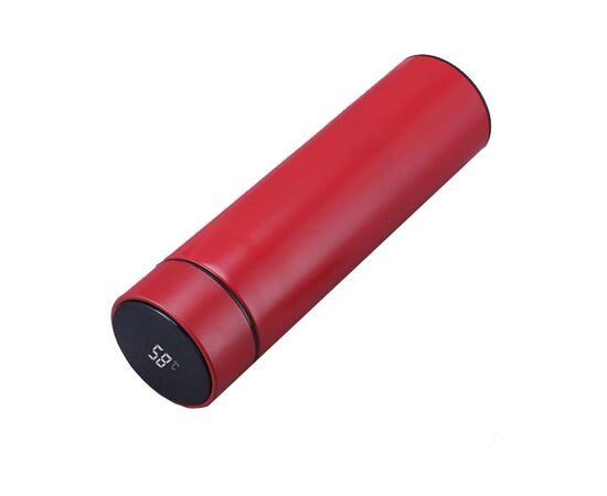 Термос Merlion з цифровим термометром 0,5 л, червоний (SUS-304E-R/500)