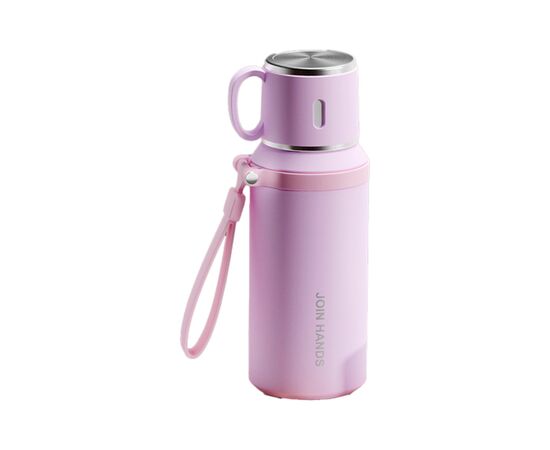 Термос Merlion з чашкою та ситечком 0,6 л, фіолетовий (TermTea-600Purple)