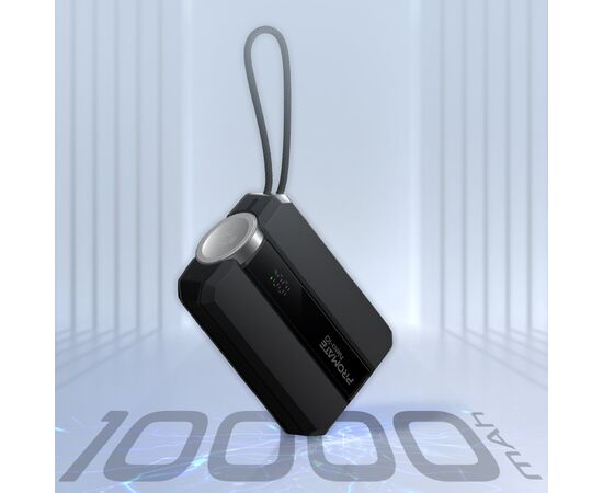 Батарея универсальная Promate 10000mAh PD/30W, iWatch charging (neo-10.black), изображение 3