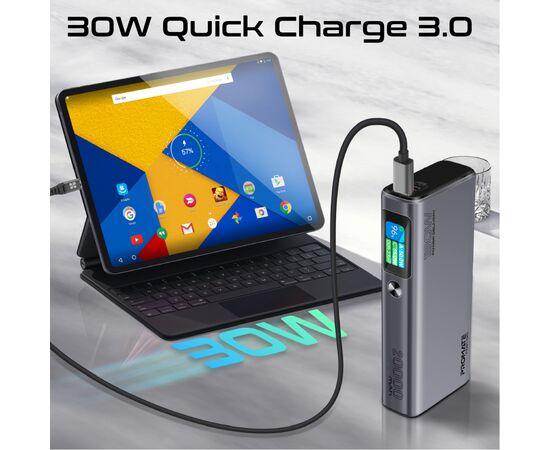 Батарея универсальная Promate 20000mAh 130W (titan-130), изображение 7