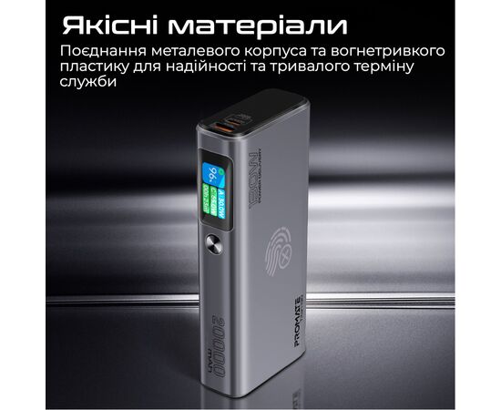 Батарея универсальная Promate 20000mAh 130W (titan-130), изображение 9