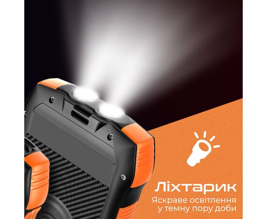 Батарея універсальна Promate 20000mAh PD/20W, QC/3/0, Solar, QI, IP65 (solartank-20pdqi.black), зображення 11