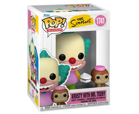 Фигурка Funko Pop набор серии Симпсоны S11 - Красти Клоун и Тенни (86410), изображение 2