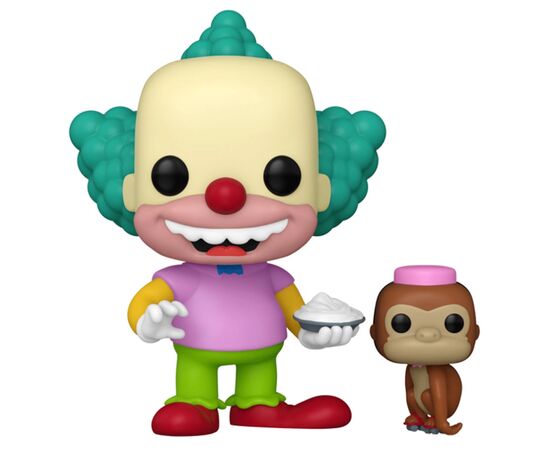 Фигурка Funko Pop набор серии Симпсоны S11 - Красти Клоун и Тенни (86410)