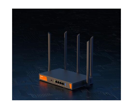 Маршрутизатор Tenda Маршрутизатор TENDA W30E Hotspot AX3000 4xGE (1xGE WAN, 2xGE LAN/WAN, 1xGE LAN) (W30E), зображення 5