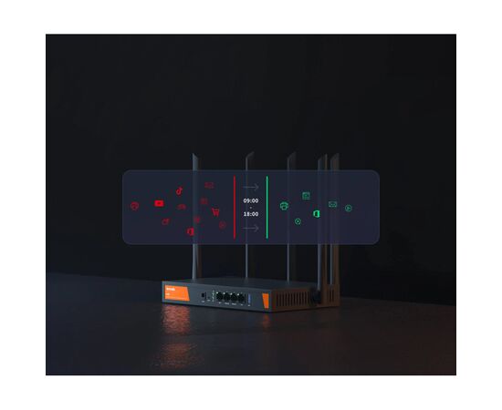 Маршрутизатор Tenda Маршрутизатор TENDA W30E Hotspot AX3000 4xGE (1xGE WAN, 2xGE LAN/WAN, 1xGE LAN) (W30E), зображення 8