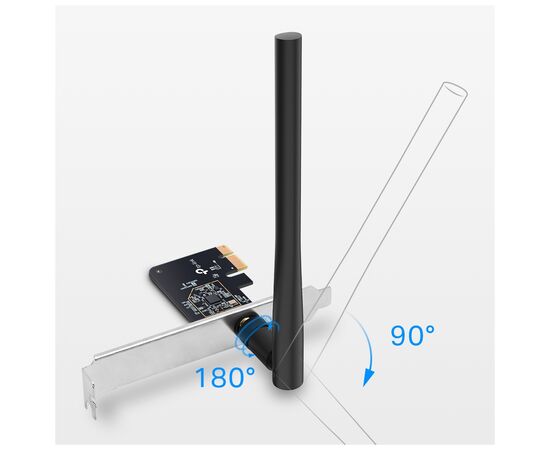 Мережева карта Wi-Fi TP-Link Archer T2E (ARCHER-T2E), зображення 2