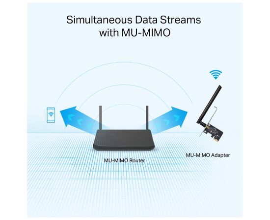 Мережева карта Wi-Fi TP-Link Archer T2E (ARCHER-T2E), зображення 6